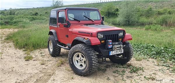 Rosu Utilizat 1991 Jeep Wrangler SUV | 10.000 EUR - Imagine 1/4