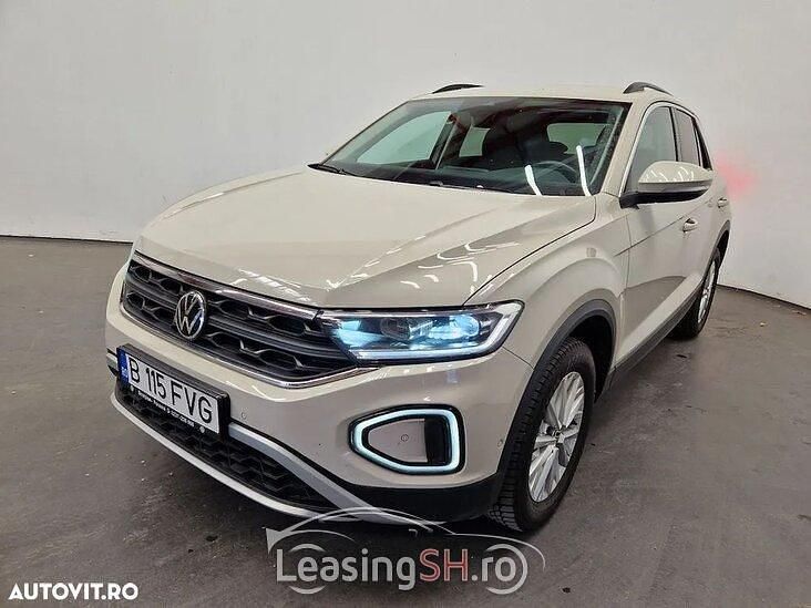 Gri Utilizat 2022 VW T-Roc Life SUV | 17.969 EUR (Preț OK) - Imagine 1/4