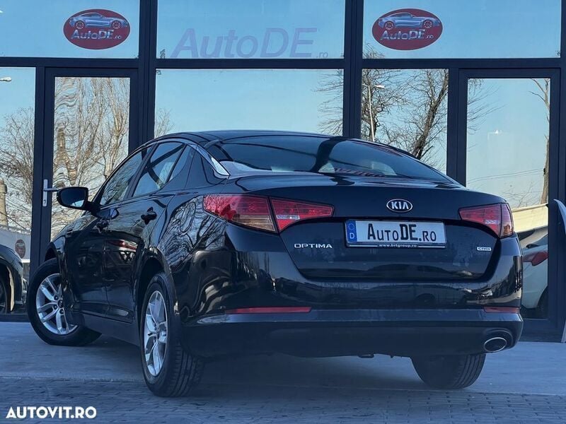Second-hand Kia Optima Attract 136 CP (100 kW) 2013 Negru Berlinǎ