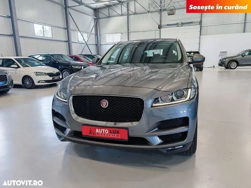 Gri Utilizat 2016 Jaguar F-Pace Prestige SUV | 15.900 EUR - Imagine 1/4