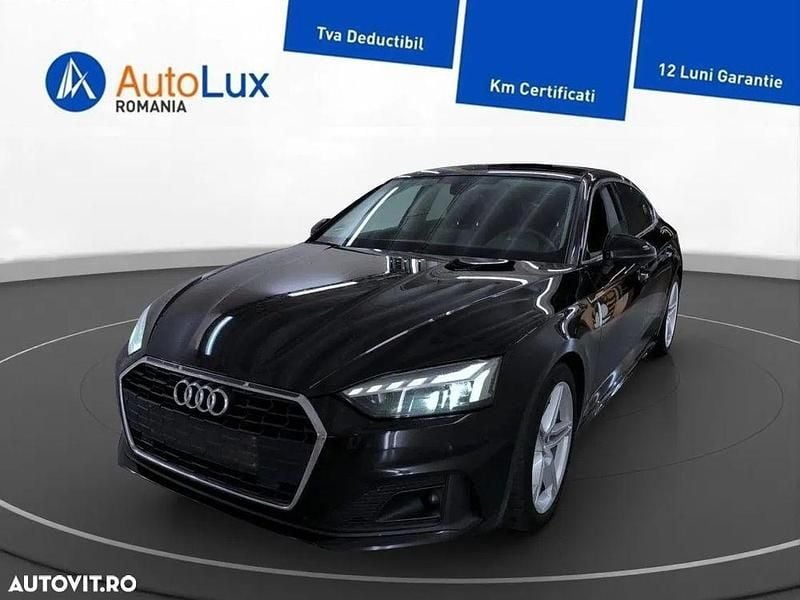 Culoarenegru Utilizat 2021 Audi A5 Advanced Berlinǎ | 25.400 EUR (Super Preț) - Imagine 1/4