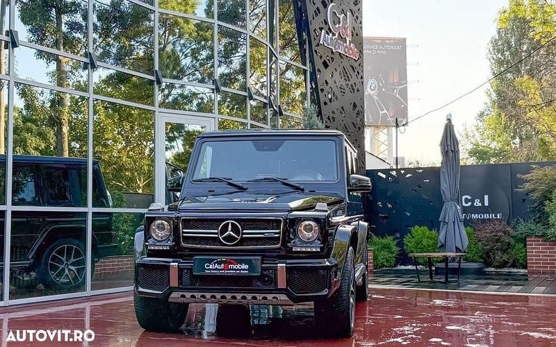 Second-hand Mercedes G500 422 CP (310 kW) 2017 Culoarenegru SUV