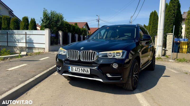 Negru Utilizat 2016 BMW X3 xLine SUV | 16.990 EUR (Super Preț) - Imagine 1/4