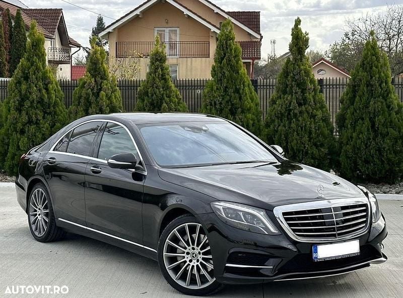Negru Utilizat 2014 Mercedes S350 Berlinǎ | 21.500 EUR (Puțin scump) - Imagine 1/4