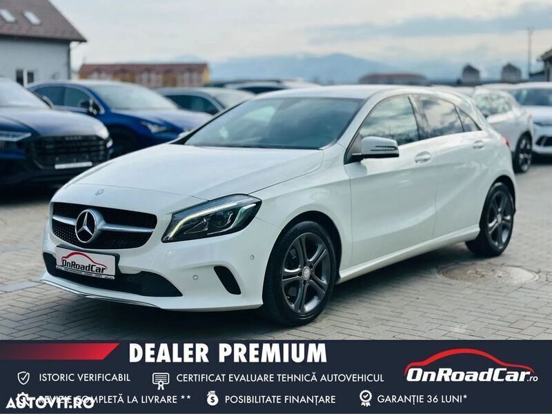 Alb Utilizat 2016 Mercedes A180 Urban Hatchback | 16.990 EUR (Preț OK) - Imagine 1/4
