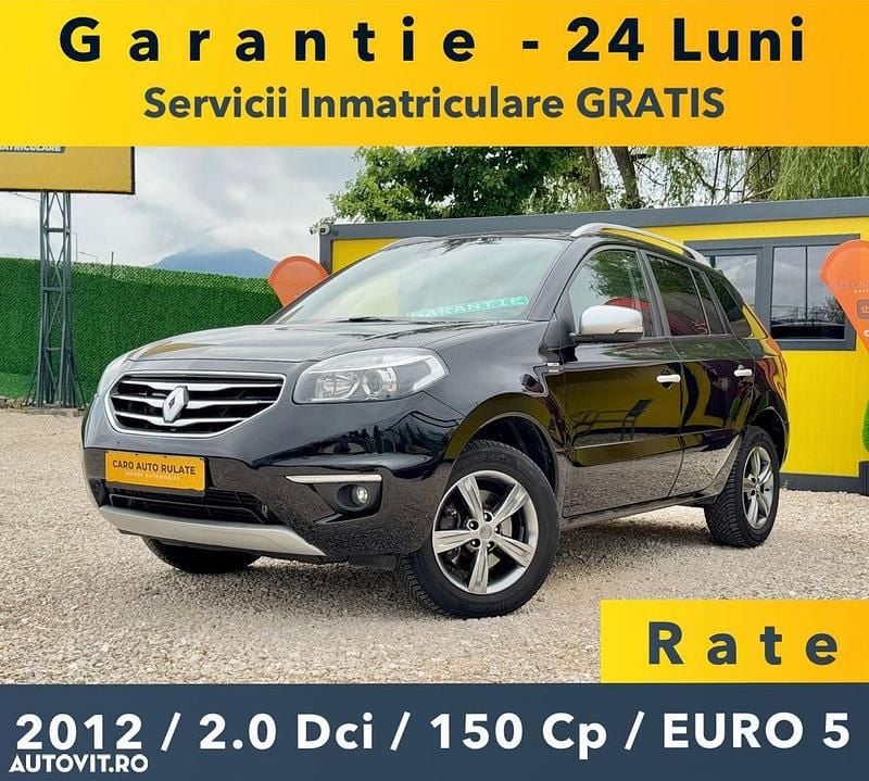 Negru Utilizat 2012 Renault Koleos SUV | 6.990 EUR (Preț OK) - Imagine 1/4