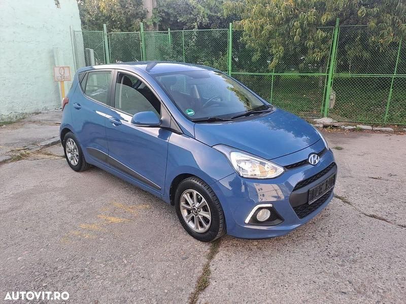 Culoarealbastru Utilizat 2014 Hyundai i10 Edition Hatchback | 3.990 EUR - Imagine 1/4