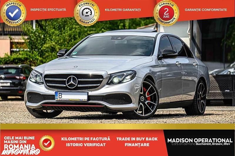 Culoareargint Utilizat 2016 Mercedes E350 Berlinǎ | 15.750 EUR (Super Preț) - Imagine 1/4