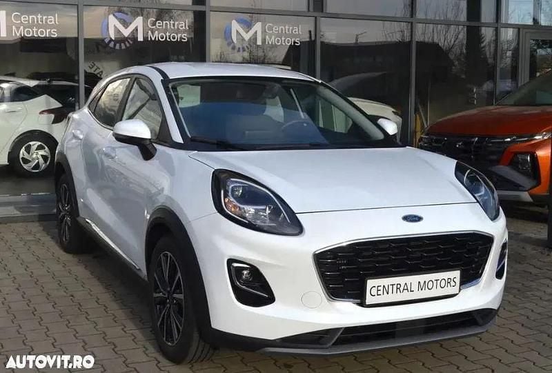 Alb Utilizat 2021 Ford Puma Titanium SUV | 18.950 EUR (Puțin scump) - Imagine 1/4