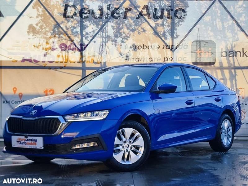 Second-hand Skoda Octavia Ambition 110 CP (80 kW) 2023 Culoarealbastru Berlinǎ