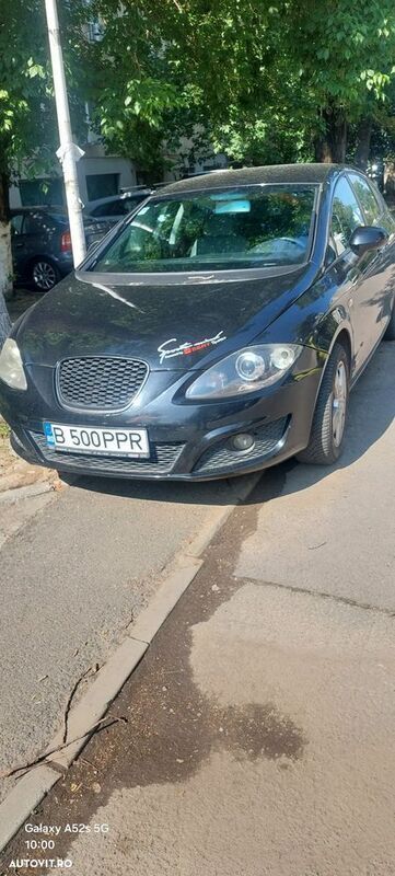 Negru Utilizat 2012 Seat Leon Hatchback | 3.500 EUR (Preț OK) - Imagine 1/4