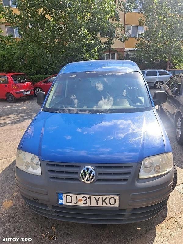 Second-hand VW Caddy 105 CP (77 kW) 2007 Culoarealbastru Monovolum