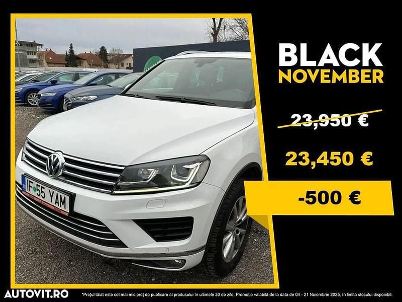Alb Utilizat 2016 VW Touareg SUV | 21.950 EUR - Imagine 1/4