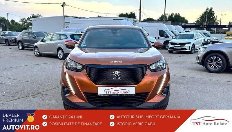 Portocaliu Utilizat 2021 Peugeot 2008 SUV | 15.972 EUR (Preț OK) - Imagine 1/4