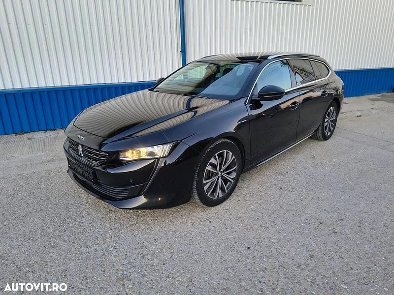 Culoarenegru Utilizat 2021 Peugeot 508 Allure Break | 17.200 EUR (Preț OK) - Imagine 1/4