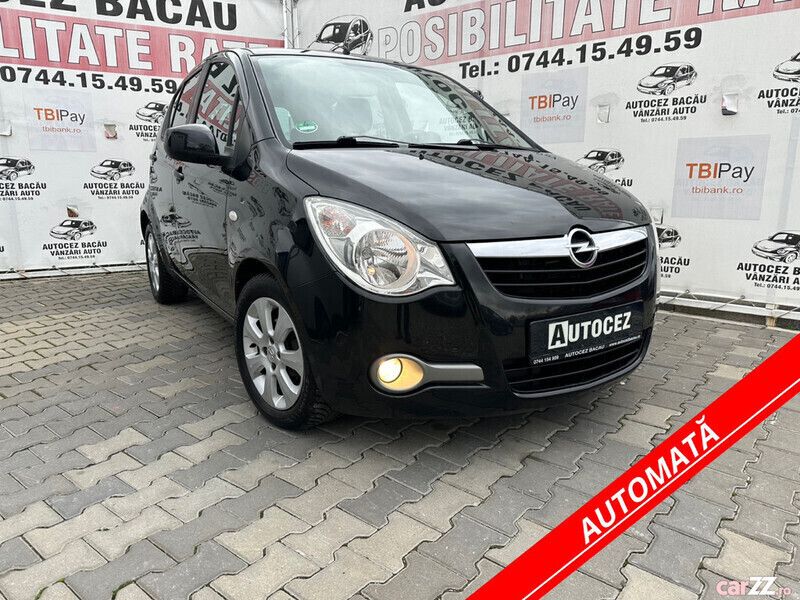 Negru Utilizat 2009 Opel Agila Hatchback | 6.650 EUR - Imagine 1/4