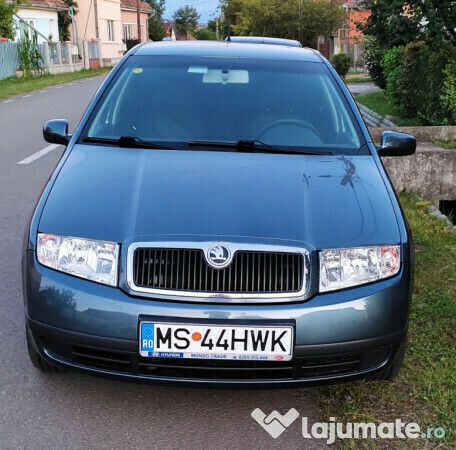 Gri Utilizat 2004 Skoda Fabia Hatchback | 2.300 EUR (Scump) - Imagine 1/4