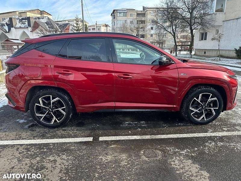 Second-hand Hyundai Tucson N Line 252 CP (185 kW) 2025 Culoarerosu SUV