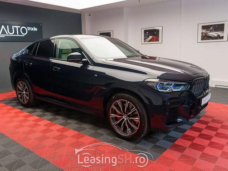 Albastru Utilizat 2021 BMW X6 M Sport SUV | 71.388 EUR (Preț OK) - Imagine 1/4