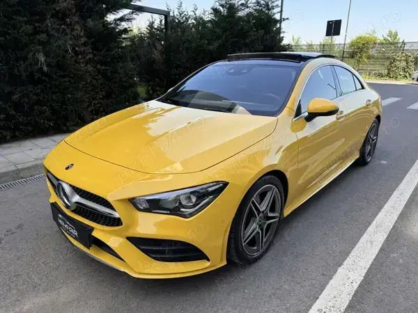 Galben Utilizat 2020 Mercedes CLA180 AMG Berlinǎ | 29.490 EUR (Preț OK) - Imagine 1/4
