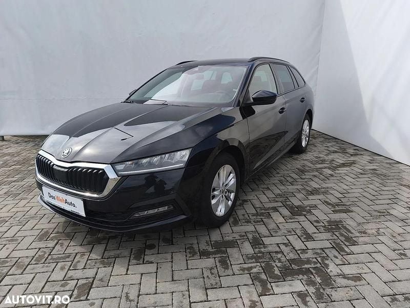 Culoarenegru Utilizat 2021 Skoda Octavia Ambition Break | 19.278 EUR (Puțin scump) - Imagine 1/4