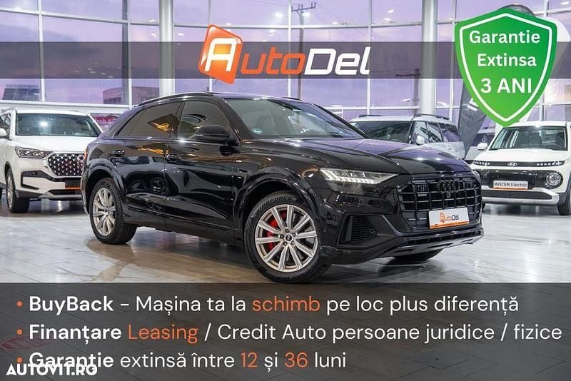 Culoarenegru Utilizat 2021 Audi Q8 SUV | 62.999 EUR - Imagine 1/4