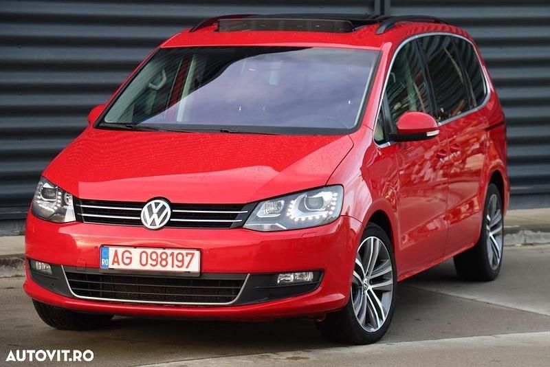 Culoarerosu Utilizat 2017 VW Sharan Highline Monovolum | 8.990 EUR (Preț OK) - Imagine 1/4