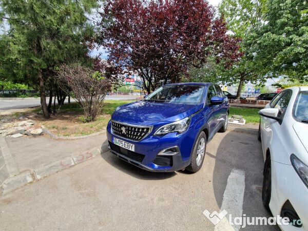 Albastru Utilizat 2019 Peugeot 3008 Active SUV | 12.700 EUR (Preț bun) - Imagine 1/4