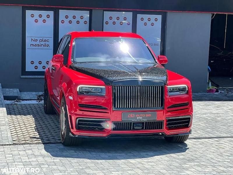 Second-hand Rolls Royce Cullinan 600 CP (441 kW) 2022 Rosu SUV