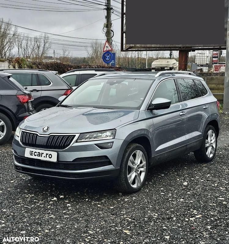 Culoareargint Utilizat 2018 Skoda Karoq Style SUV | 19.250 EUR (Preț OK) - Imagine 1/4