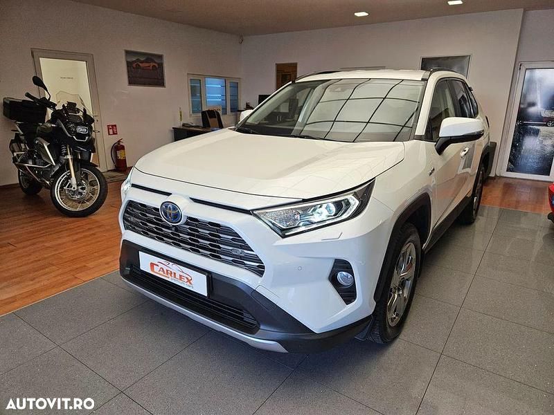 Culoarealb Utilizat 2020 Toyota RAV4 Hybrid Luxury SUV | 27.900 EUR (Preț OK) - Imagine 1/4