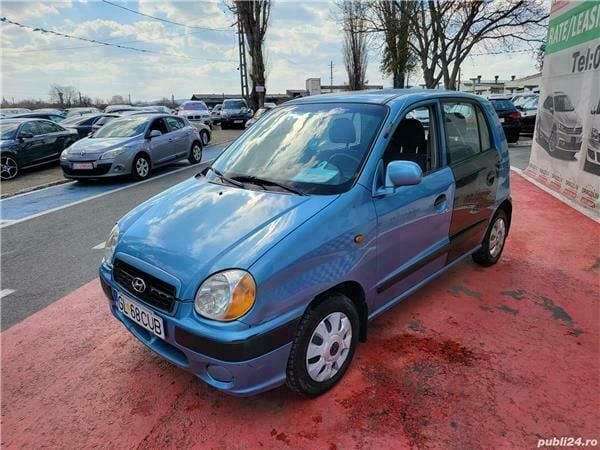 Second-hand Hyundai Atos 59 CP (43 kW) 2002 Albastru Hatchback
