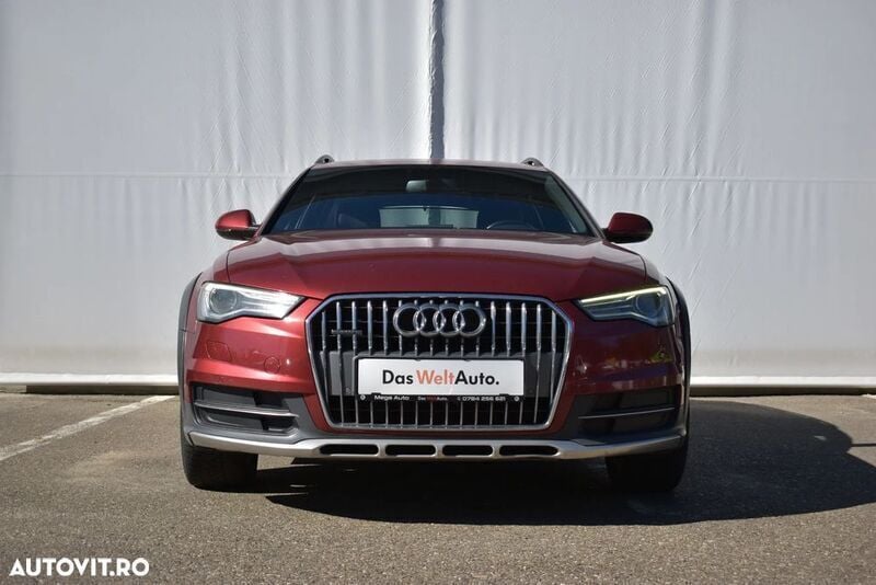 Rosu Utilizat 2017 Audi A6 Allroad Break | 21.861 EUR (Preț bun) - Imagine 1/4