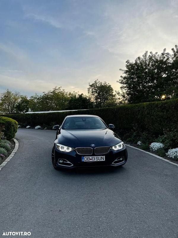 Culoarealbastru Utilizat 2014 BMW 420 Cabrio | 14.500 EUR (Puțin scump) - Imagine 1/4