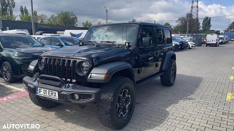 Negru Utilizat 2021 Jeep Wrangler SUV | 60.907 EUR (Preț OK) - Imagine 1/4