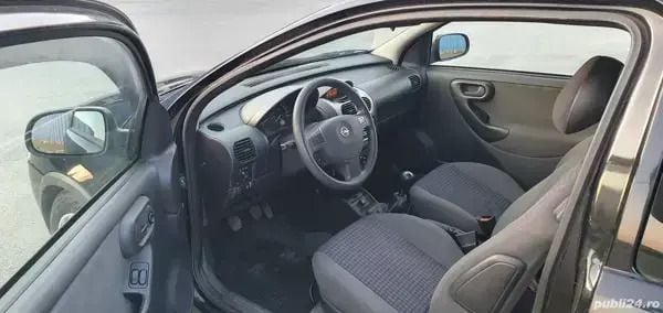 Negru Utilizat 2002 Opel Corsa Hatchback | 980 EUR (Super Preț) - Imagine 1/4