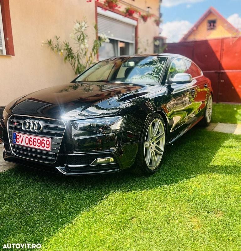 Negru Utilizat 2012 Audi S5 Sportback Sport Hatchback | 13.800 EUR - Imagine 1/4