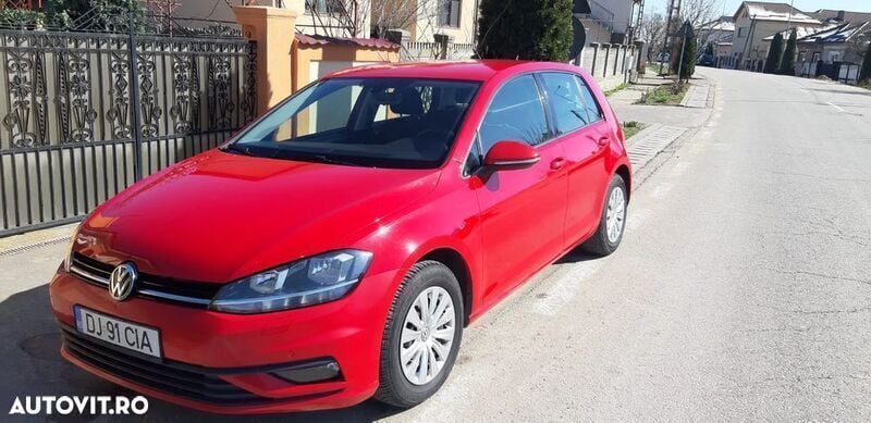 Rosu Utilizat 2017 VW Golf VII Comfortline Hatchback | 10.250 EUR (Preț OK) - Imagine 1/4