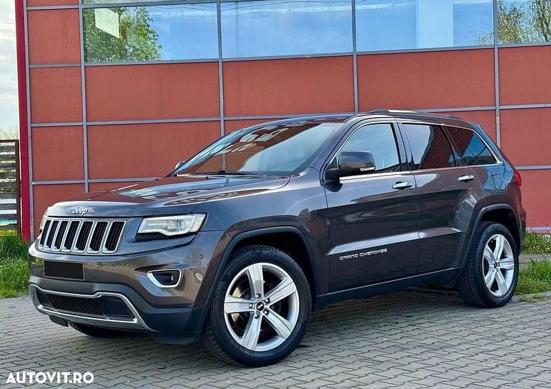 Gri Utilizat 2014 Jeep Grand Cherokee Limited SUV | 14.490 EUR (Preț OK) - Imagine 1/4