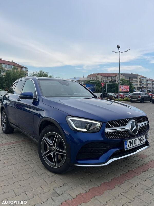 Albastru Utilizat 2021 Mercedes GLC220 SUV | 33.000 EUR (Preț OK) - Imagine 1/4