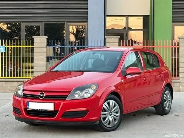 Rosu Utilizat 2006 Opel Astra Hatchback | 2.150 EUR (Preț OK) - Imagine 1/4