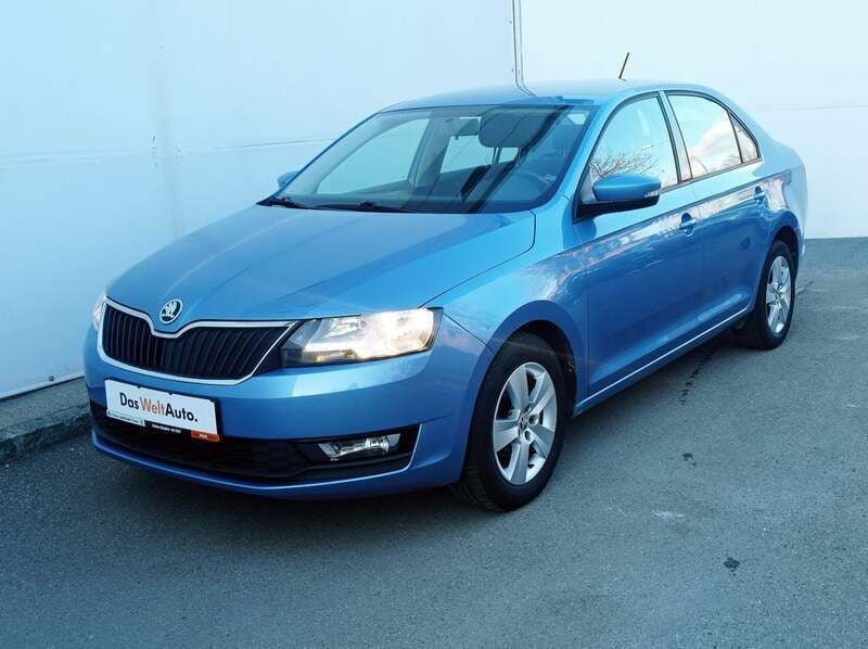 Albastru mediu normal Utilizat 2019 Skoda Rapid | 10.800 EUR (Puțin scump) - Imagine 1/4