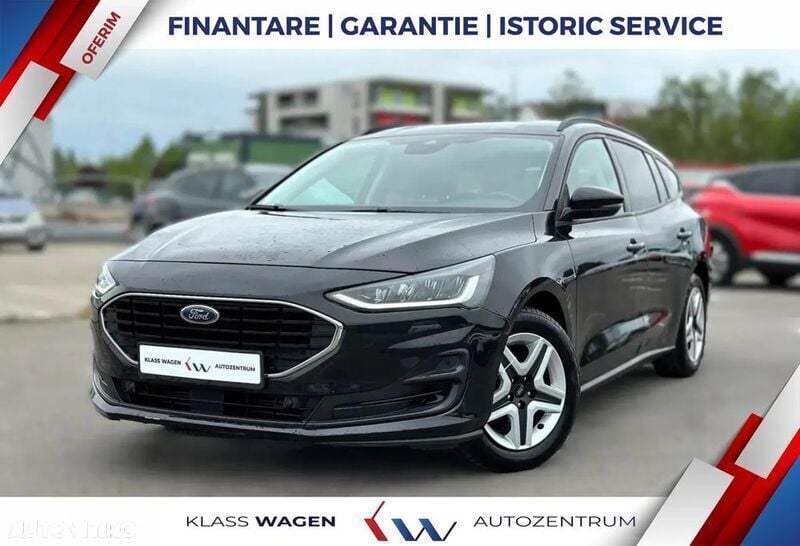 Negru Utilizat 2022 Ford Focus Break | 11.950 EUR (Preț OK) - Imagine 1/4