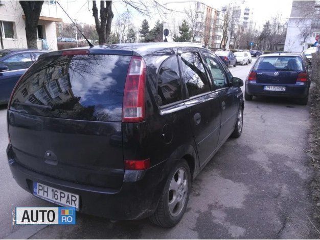 Second-hand Opel Meriva 101 CP (74 kW) 2005 Negru Monovolum