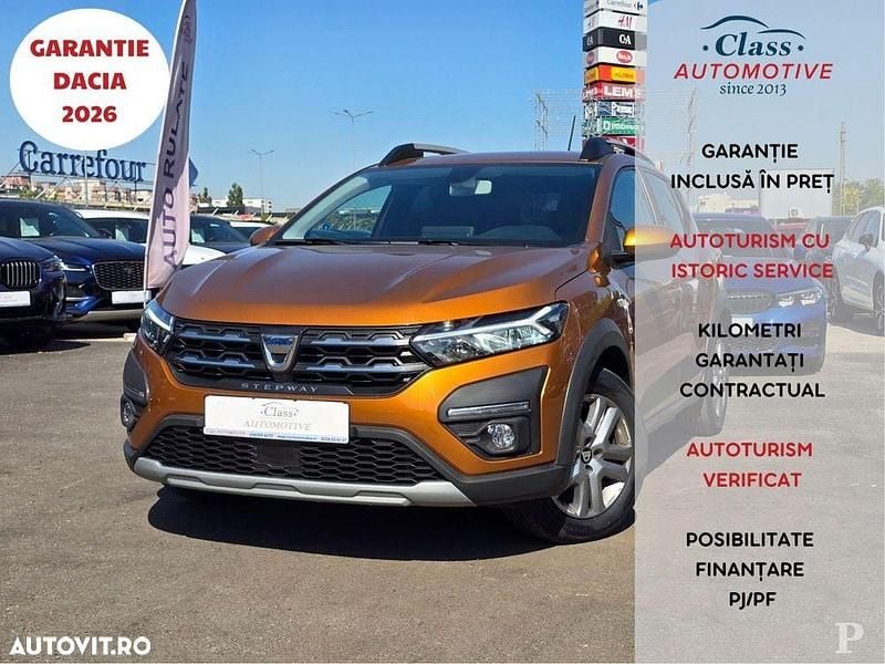 Culoareportocaliu Utilizat 2023 Dacia Sandero Expression Hatchback | 10.750 EUR (Preț OK) - Imagine 1/4
