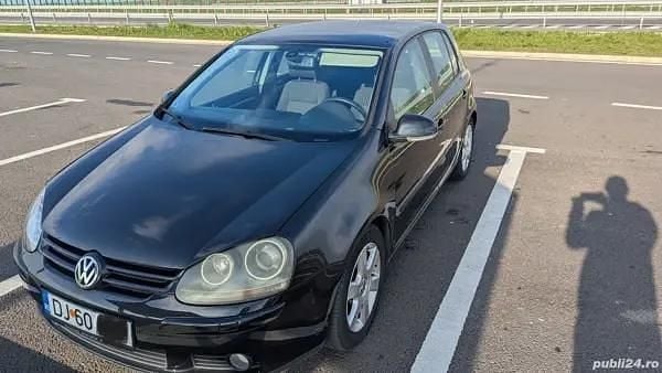 Negru Utilizat 2005 VW Golf V Sportline Hatchback | 3.900 EUR (Puțin scump) - Imagine 1/4