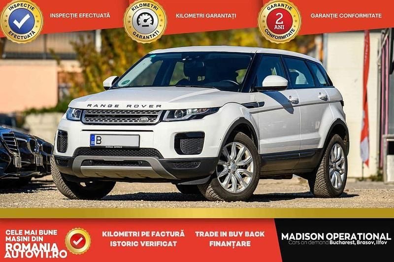 Culoarealb Utilizat 2017 Land Rover Range Rover evoque SE Dynamic Cabrio | 18.450 EUR (Preț bun) - Imagine 1/4