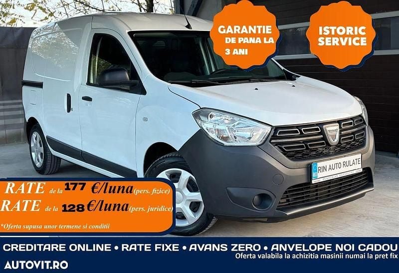 Culoarealb Utilizat 2021 Dacia Dokker Ambiance Monovolum | 7.490 EUR (Preț bun) - Imagine 1/4