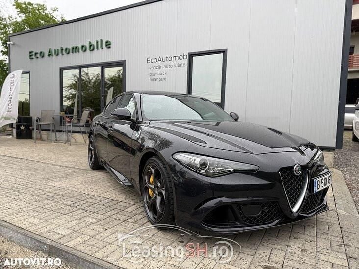 Negru Utilizat 2020 Alfa Romeo Giulia Quadrifoglio Berlinǎ | 54.999 EUR - Imagine 1/4