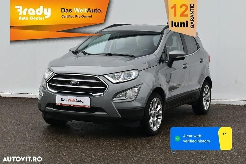 Argint Second-hand 2023 Ford Ecosport Trend SUV | 12.499 EUR (Preț OK) - Imagine 1/4